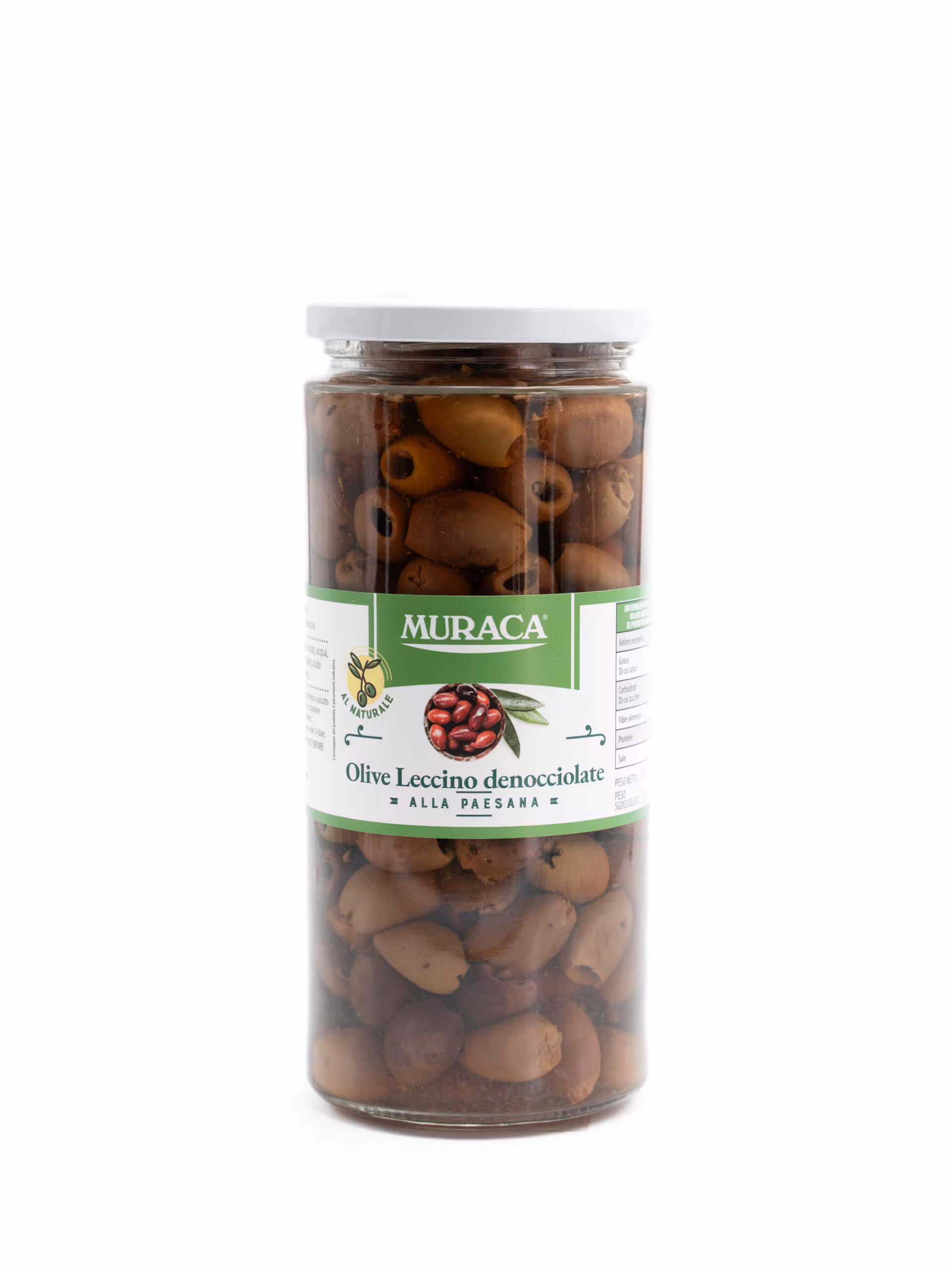 Olive Leccino Denocciolate "Alla Paesana" - 200 gr